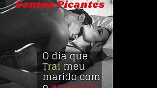 Erotic Tale Of Giving Pussy To The Tenant With Blowjob And Masturbation