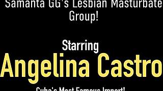 Angelina Castro and Lexxxi Lockhart share a moment together.