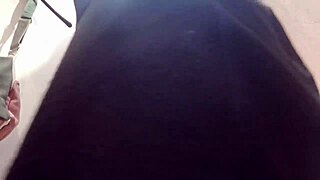 your italian stepmother shows you her ass and hairy pussy in a dressing room