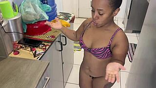 First time anal with cute latina!