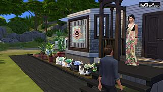 Brother powerfully fucks sister's pussy, tearing it apart. Sister rides brother's dick hard