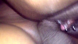 Thick Cum Dripping From Her Pussy After Big Black Cock Creampie!