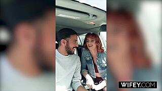 wifey queen mirage takes huge bbc while hubby cheers