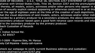 Riyanna Skie Craves Monster Black Cock. She Blows Uncle Rough.