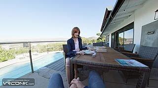 skinny redhead nobara kugisaki gets creampied and assfucked in anime parody