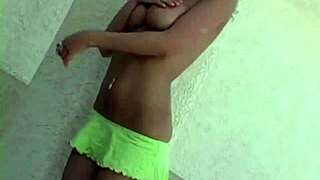 Hot Mandy Poses with Big Tits in Bikini Photoshoot