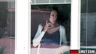 Hey, why are you perving on your step granny like that?