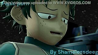 Toga and Deku Share Intimate Moments in the Story