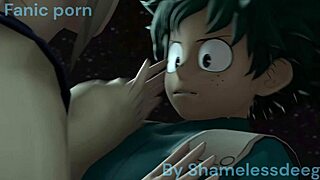 Toga and Deku Share Intimate Moments in the Story