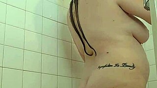 what happens in this naked shower session with domme mommy?