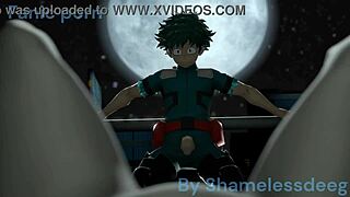 Toga and Deku Share Intimate Moments in the Story