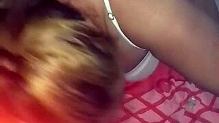 recording front with phone how i grabbed with blonde in sexy lingerie