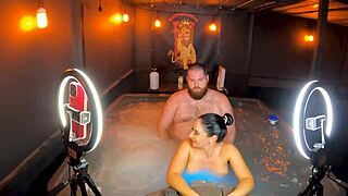 Hot tub sex with sheena ryder screaming