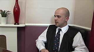 claudia rossi and her roommate share a cock and double swallow his jizz