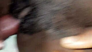 i fuck her shaved pussy hard until she squirts and cums on my big cock