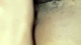 i fuck her shaved pussy hard until she squirts and cums on my big cock