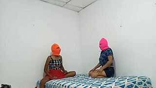 the stepsisters say, we're flirting in bed and getting so excited talking about sex