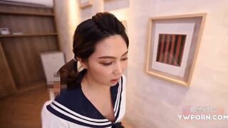 chinese seductress lures virgin teacher into wild sex