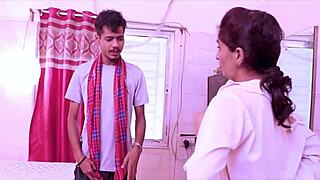 Beautiful Desi Bhabhi's Amazing Threesome