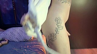 Shares Bed With Stepmom While Stepsister Hides Under The Bed