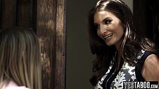 innocent lesbian teen fucked by pastor's big boobs milf wife in 69 position