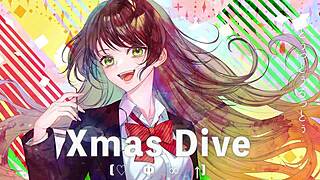 christmas dive with tsuina chan!