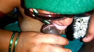 Desi Village Girl Performs Intense Blowjob