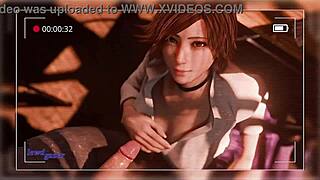 Asuka Kazama's Threesome Includes Blowjob, Deepthroat, Missionary, And Cum In Mouth With Spitting