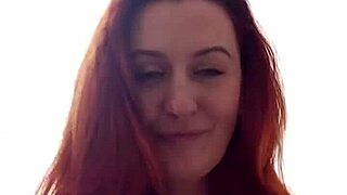 This Hairy Beauty Reveals Her Pussy Under The Skirt