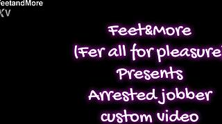 preview of the wrestling match where the jobber gets arrested