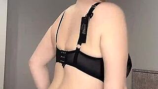 would you fuck me in black or white underwear? big natural tits milf ready