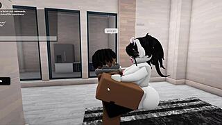 Detailed Scene Of Big Ass Blowjob In Roblox Porn Video.