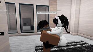 Detailed Scene Of Big Ass Blowjob In Roblox Porn Video.