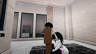 Detailed Scene Of Big Ass Blowjob In Roblox Porn Video.