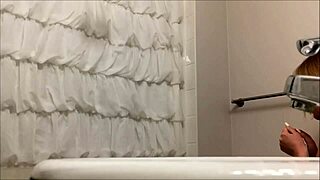 Curvy Girl Takes Shower On Hidden Cam