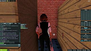 Young girl in hardcore encounter with neighbor