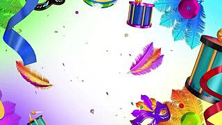 Julie cash, a blonde milf, bends over with big tits and toys for strapon play