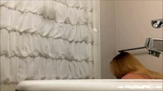 Curvy Girl Takes Shower On Hidden Cam