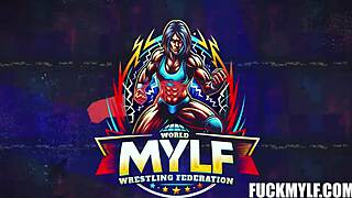 wrestling with milf liv and sophia locke in a hardcore match