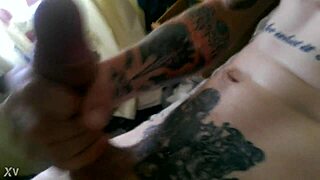 24 Year Old Big Cock Masturbates