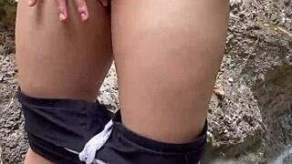 Fucking Tight Ass Behind Rocky Hill!