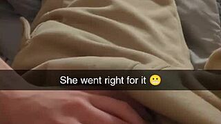 The cheating coed girlfriend gets bent over for doggystyle to pay debt, humiliating her cuckold