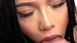 18yo latina slut rides cock during lingerie photoshoot backstage