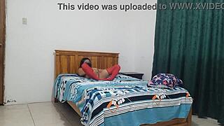 Intensely Fucking Stepmother in Lingerie Doggy.