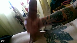 24 Year Old Big Cock Masturbates
