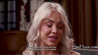 Power Couple Destroys Both Holes With Strapon