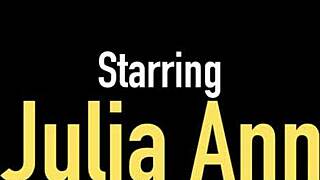 Julia Ann Sucks Cock In Lingerie