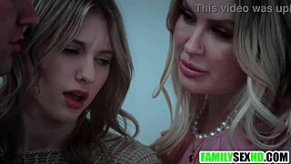 stepmom teaches stepson and stepdaughter