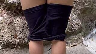 Fucking Tight Ass Behind Rocky Hill!