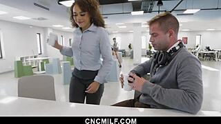 The leader fucks his employee anytime to boost morale and get results.